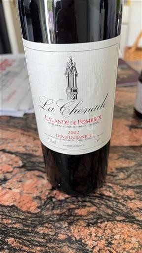 Bordeaux Lalande-de-pomerol Denis Durantou La Chenade 2002