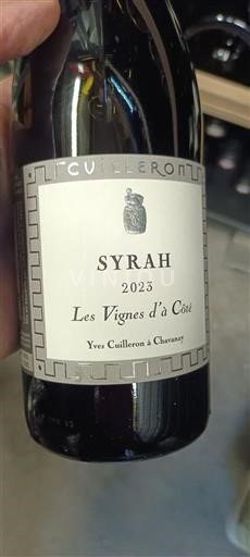 Alpes và các vùng Rhodanien Collines rhodaniennes Domaine Yves Cuilleron Les Vignes d'à Côté 2023