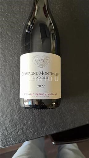 Borgoña Chassagne-Montrachet Patrick Miolane La Canière 2022