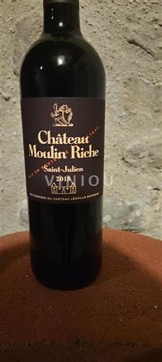 Bordeaux Saint-Julien Château Moulin Riche 2018