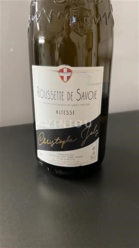 Saboya y Bugey Roussette de Saboya Christophe Joly Altesse 2017