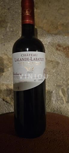 Bordeaux Château Lalandelabatut Prestige 2015