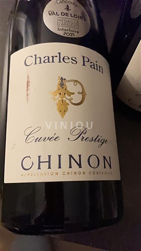 Thung lũng sông Loire Chinon Charles Pain Prestige 2020