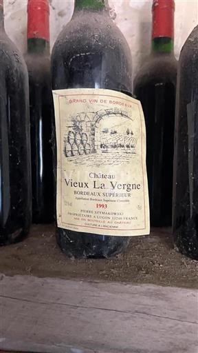 Bordeaux Bordeaux Supérieur Château Vieux Lavergne 1993