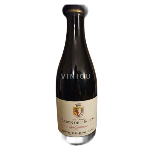 Vin Rouge sec Les Garances Domaine Baron de l'Ecluse 2022 France Beaujolais Côte-de-brouilly AOC