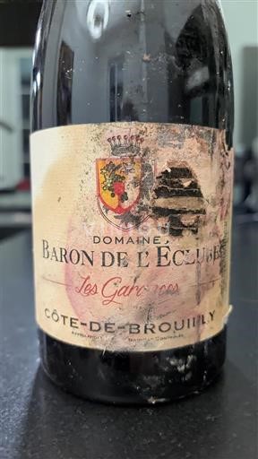 Beaujolais Côte-de-brouilly Domaine Baron De L'écluse Les Garances 2022
