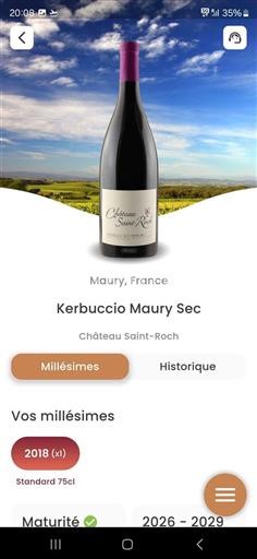 Roussillon Maury trocken Saintroch Kerbuccio 2018