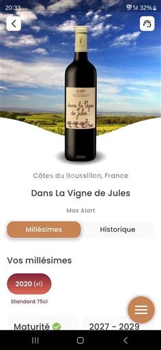 Roussillon Côtes du Roussillon Mas Alart Dans La Vigne de Jules 2020