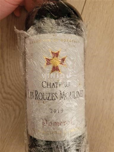 Bordéus Pomerol Château Les Rouzes Moulinet 2019