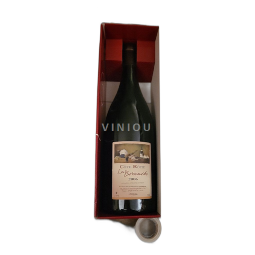 Vin Rouge sec La Brocarde Maryline Et Christophe Billon 2006 France Vallée du Rhône Côte-rôtie AOC