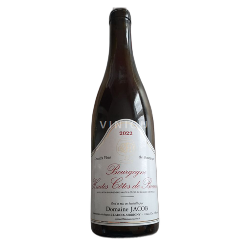 Borgoña Hautes Côtes de Beaune Domaine Jacob 2022