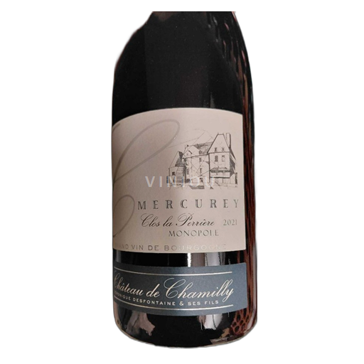 Bourgogne Mercurey Premier Cru Château Chamirey Clos la Perrière Monopole 2021