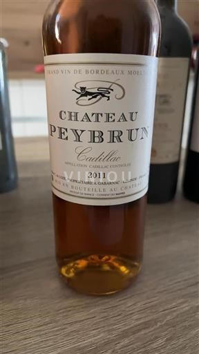 Bordeaux Cadillac Château Peybrun 2011