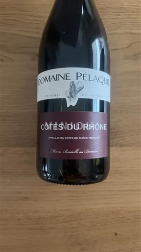 Thung lũng Rhône Côtes-du-rhône Domaine Pélaquié Không niên vụ
