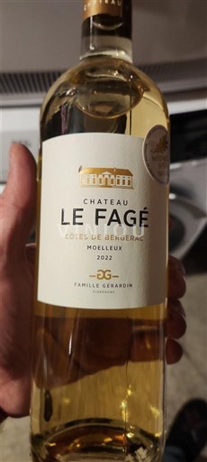 Sydvestfrankrig Côtes-de-bergerac Château Le Fagé 2022