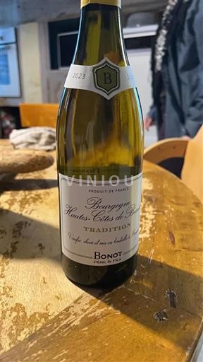 Bourgogne Hautes Côtes de Beaune Bonot Père & Fils Tradition 2023