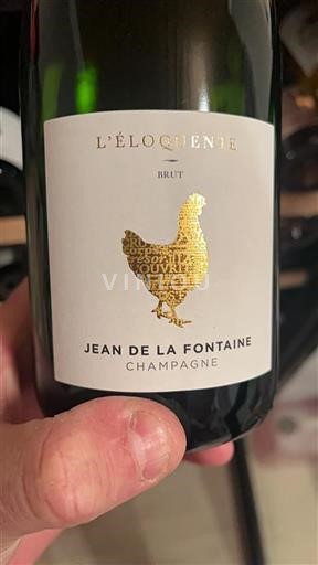 Champaña Champán Jean De La Fontaine L'éloquente Sin añada