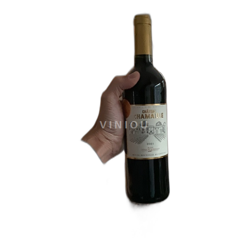Vin Rouge sec Château Chamaillé 2021 France Bordeaux Blaye-côtes-de-bordeaux AOC