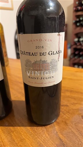Bordeaux Saint-Julien Château Glana Grand Vin 2016