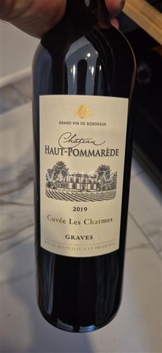 Bordeaux Graves Château Hautpommardé Les Charmes 2019