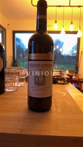 Bordeaux Bordeaux Supérieur La Cave Augustin Florent 2020