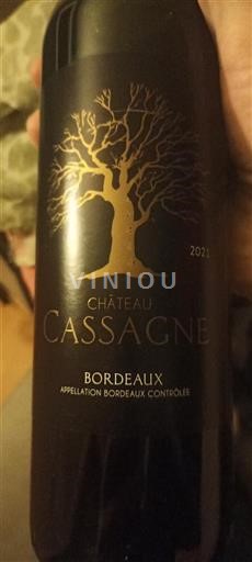 Bordeaux Château Cassagne 2021
