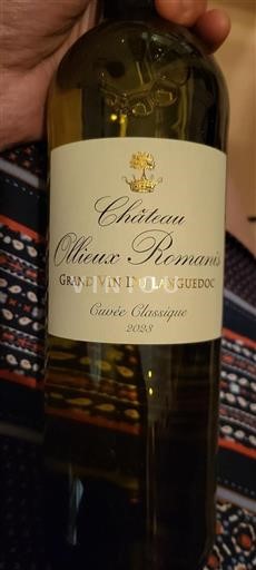 Languedoc Ospecificerad Ollieux Romanis Classique 2023
