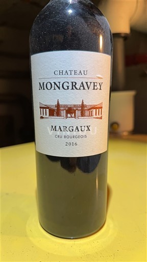 Bordeaux Margaux Château Mongravey Cru bourgeois 2016