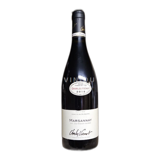 Vin Rouge sec Charles Vienot 2018 France Bourgogne Marsannay AOC