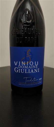 Vale do Ródano Châteauneuf-du-Pape Domaine Giuliani Tradition 2020