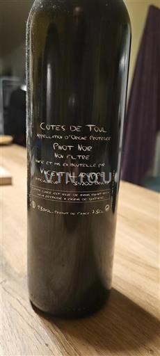 Lothringen Côtes-de-Toul Vincent Laroppe Non Filtré 2019