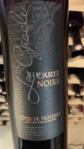 Provansa Côtes-de-Provence Domaine La Giscle Carte Noire 2019