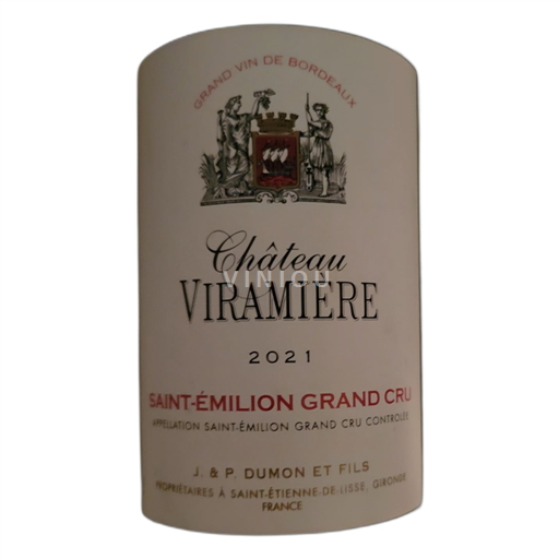 Bordeaux Saint-Émilion Grand Cru Château Viramiere 2021