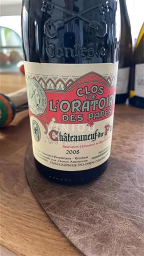 Thung lũng Rhône Châteauneuf-du-pape Clos De L'oratoire Des Papes 2008