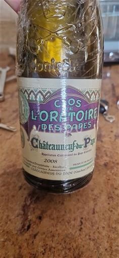 Thung lũng Rhône Châteauneuf-du-pape Clos De L'oratoire Des Papes 2008