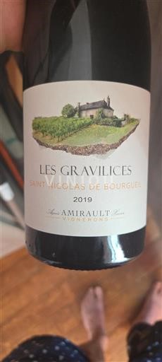 Loire Valley Saint-Nicolas-de-Bourgueil Amirault Les Gravilices 2019