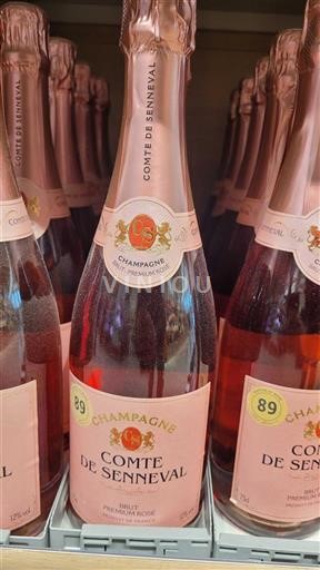 Champaña No especificado Comte De Senneval Brut Premium Rosé Sin añada