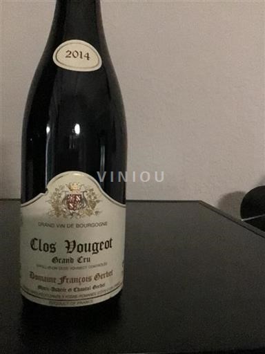 Burgund Clos-de-Vougeot Grand Cru Domaine François Gerbet 2014