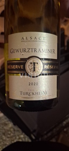 Ельзас Cave De Turckheim Réserve 2020