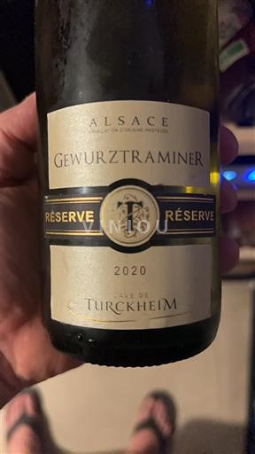 Алзас Аласас Cave De Turckheim Réserve 2020