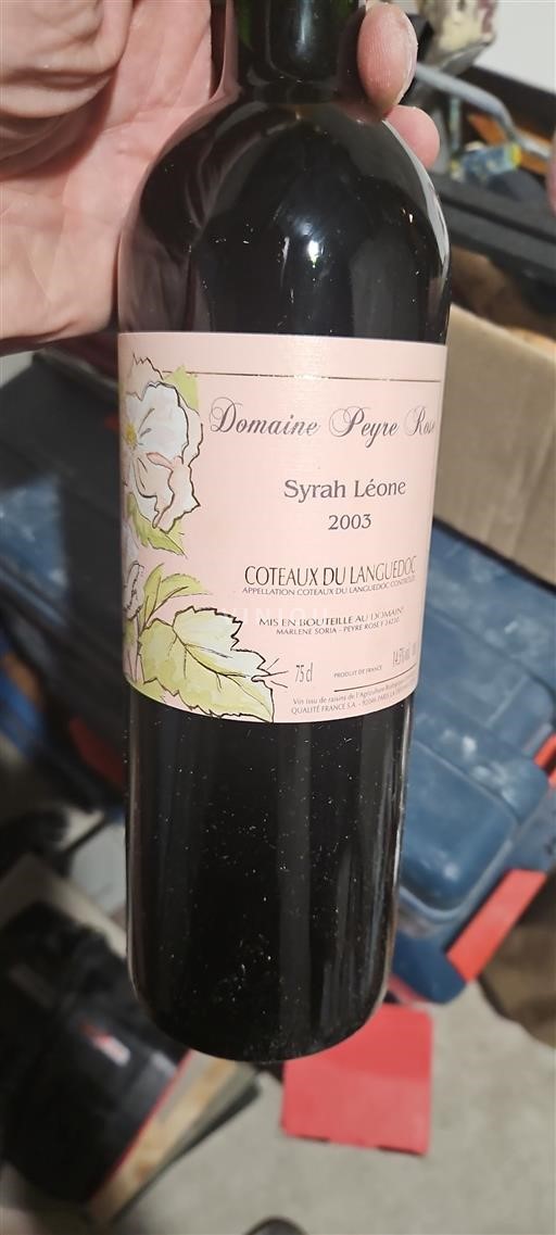 Languedoc Coteaux del Languedoc Peyre Rose Syrah Léone 2003