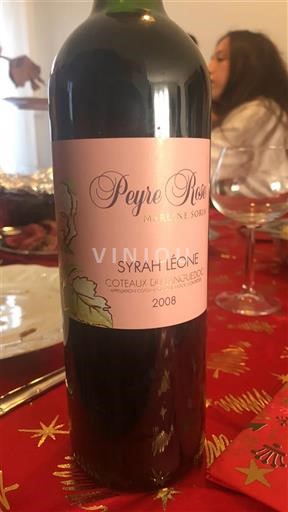 Languedoc Coteaux du Languedoc Peyre Rose Syrah Léone 2008