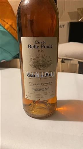 Vin Blanc sec Belle Poule Château Rouët 1995 France Provence Côtes-de-provence AOC