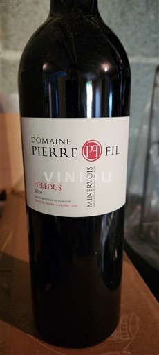 Languedoc Minervois Domaine Pierre Fil Heledus 2020