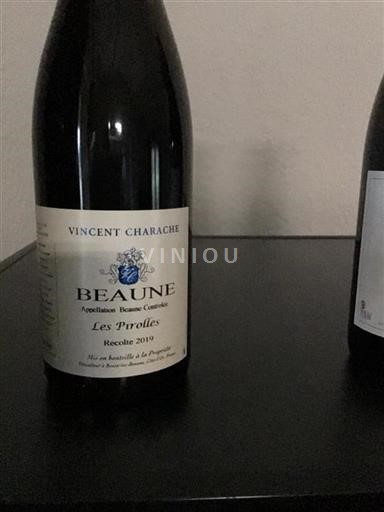 Burgund Beaune Vincent Charache Les Pirolles 2019