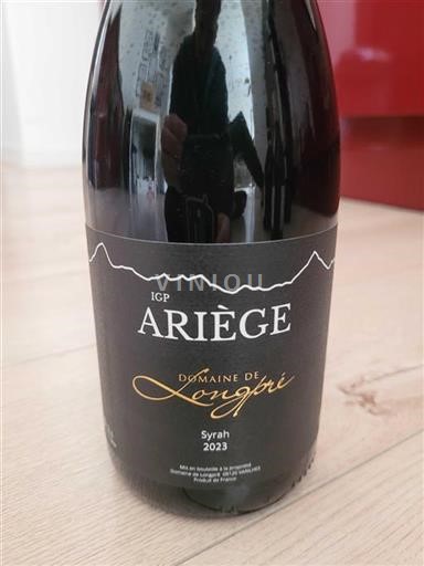 Sudoeste Ariège Château Longpré Syrah 2023