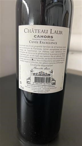 Zuidwest-Frankrijk Cahors Château Laur Excellence 2010