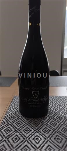 Burgundi Côte de Nuits -kylät Grand Cru Domaine Xavier Durand Le Vaucrain 2021