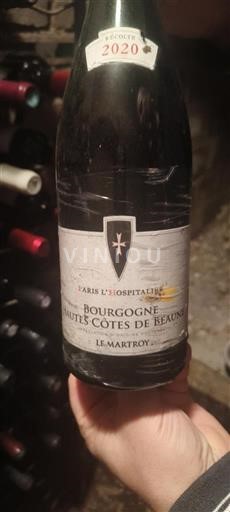 Borgoña No especificado Grand Cru Paris L'hospitalier Le Martroy 2020