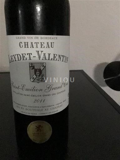 Burdeos Saint-Émilion Gran Cru Grand Cru Château Leydetvalentin 2011